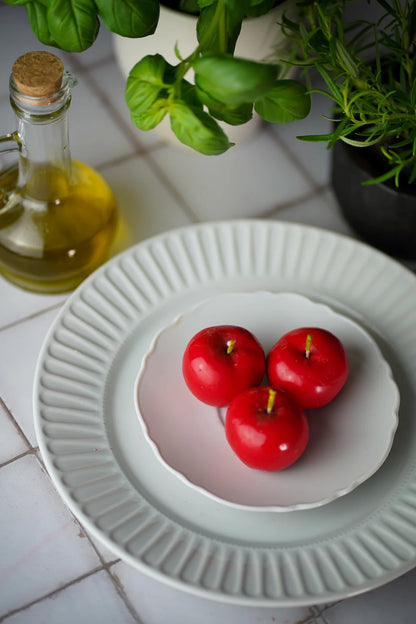 Globe Tomato Candle - Set of Three