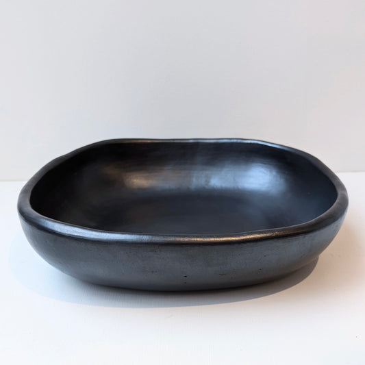 Black Pottery Square Oven Dish (size 4)