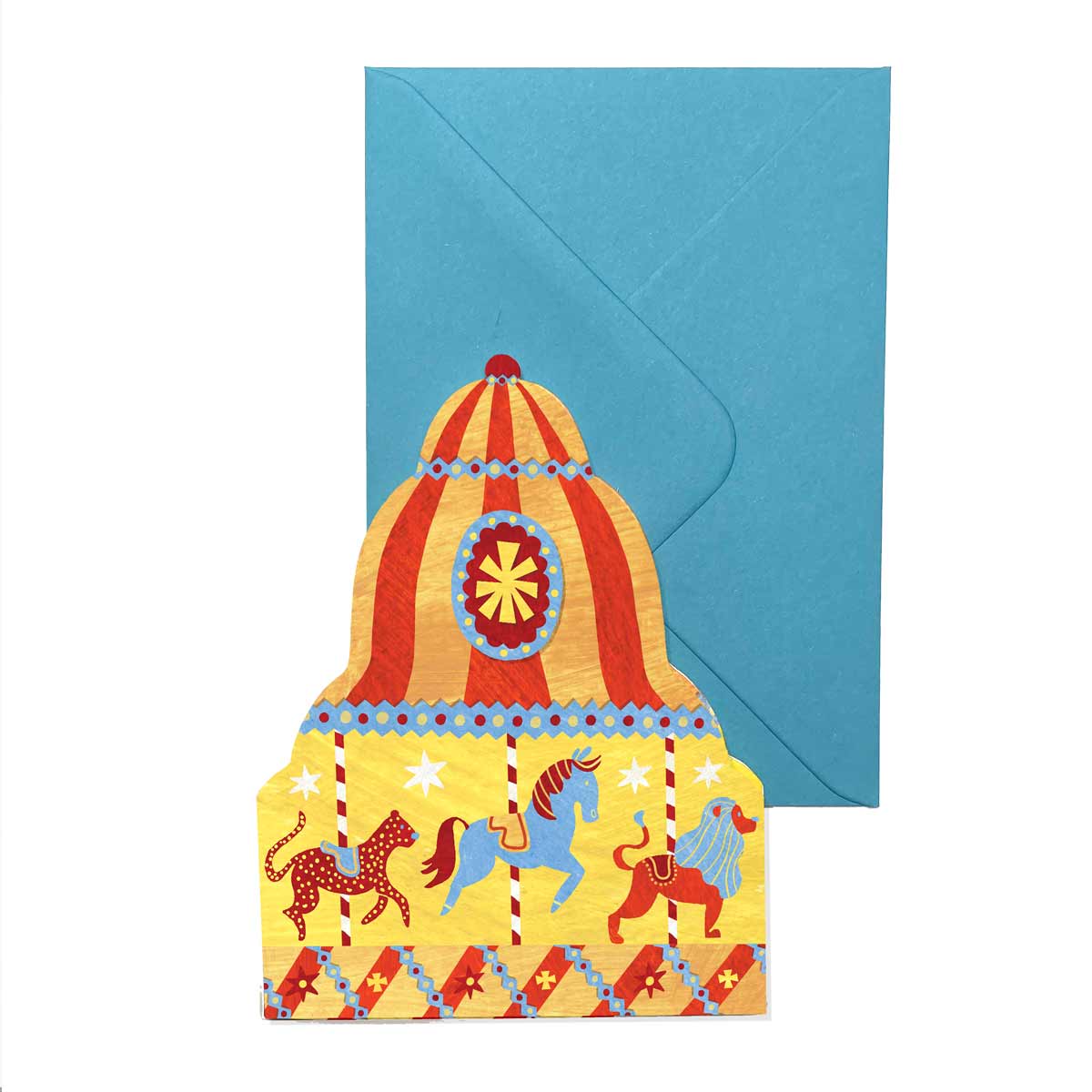 Carousel - Greeting Card