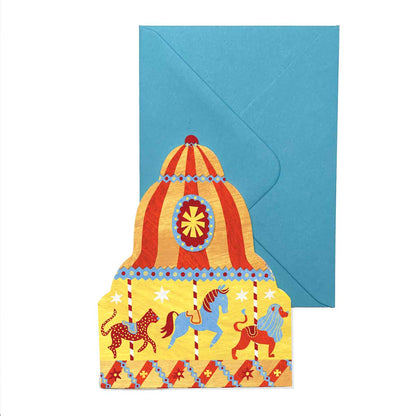 Carousel - Greeting Card