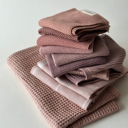 Cotton Dishcloths - Mauve