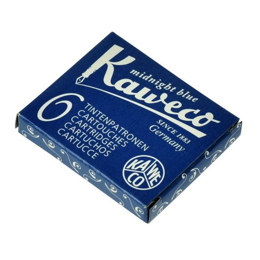 Kaweco Midnight Blue Ink Cartridges - Pack of Six