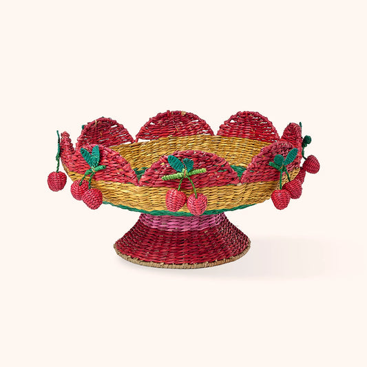 Woven Cherry Basket