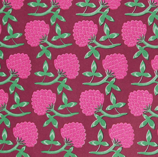 Midsomer Pink Floral - Wrapping Paper Roll