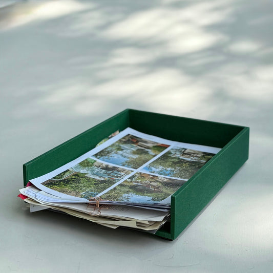 A4 Letter Tray -  Clover Green