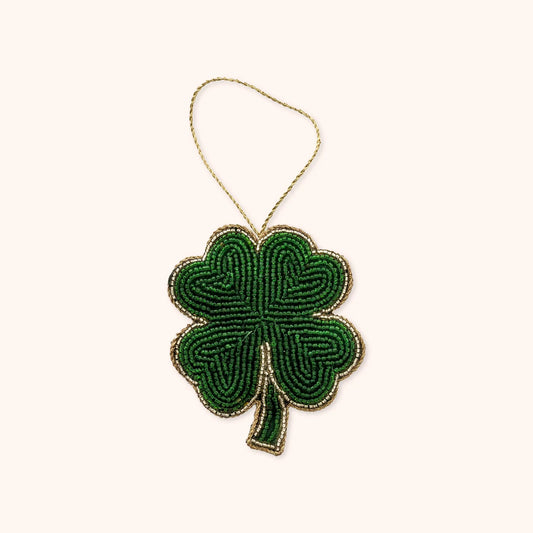 Beaded Clover Decoration