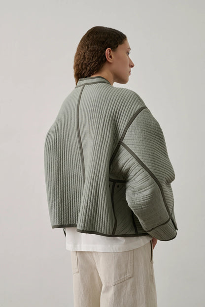 Patchouli Quilted Jacket -  Sage