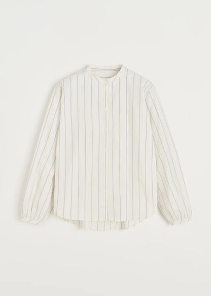 Bibbi Shirt Champetra - Mix French Blue
