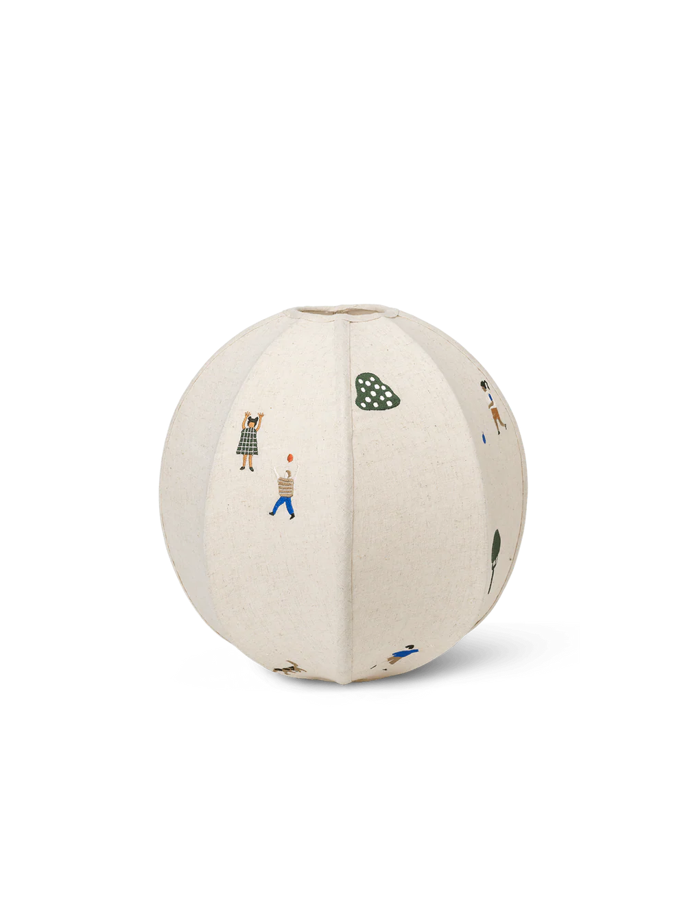 The Park - Embroidered Children's Lamp Shade