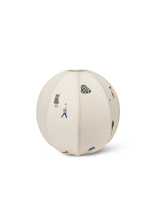 The Park - Embroidered Children's Lamp Shade