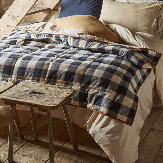 Cotton Throw Eiderdown Méribel