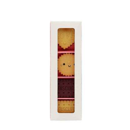 Erasers Set of 4 - Biscuits