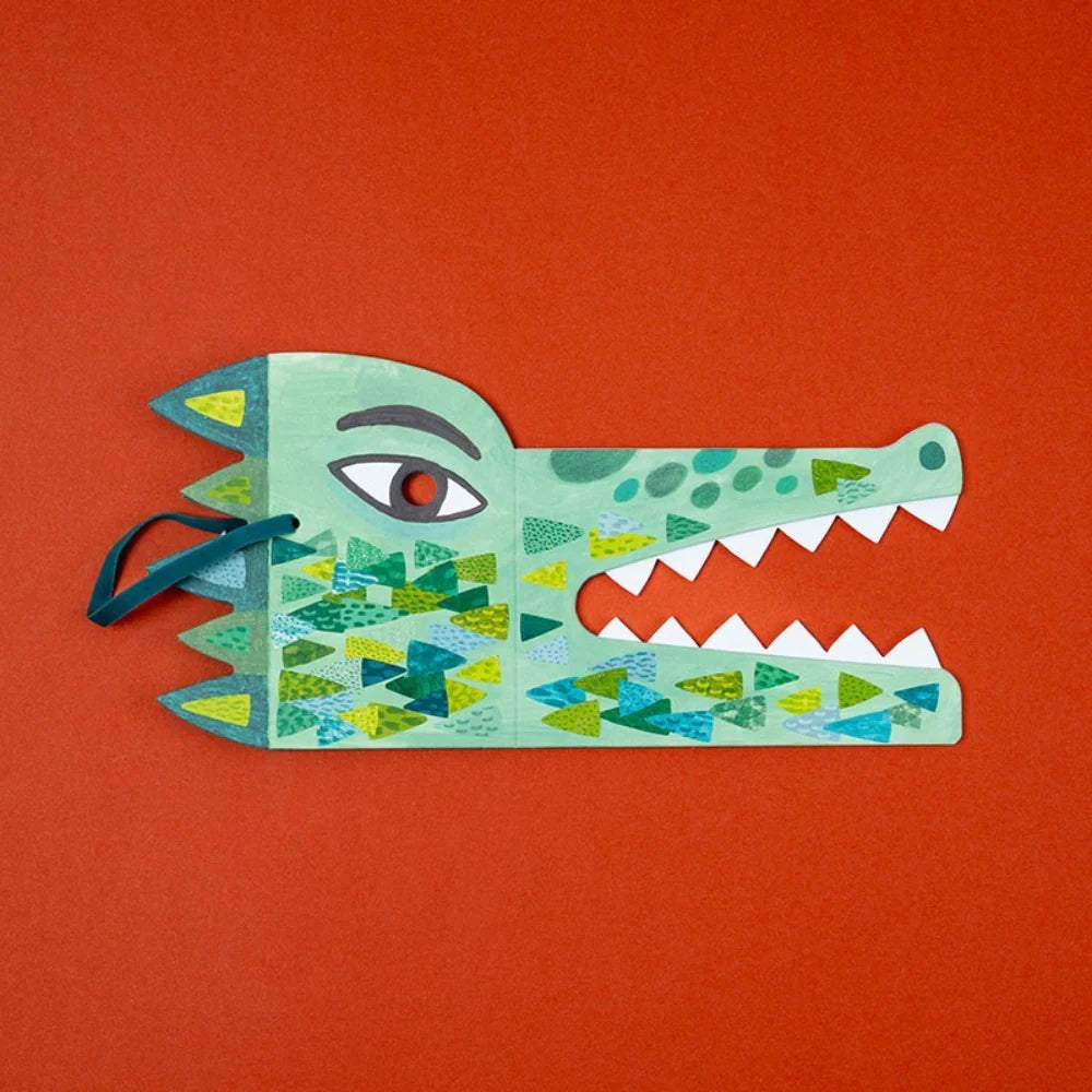 Be Wild - Crocodile Mask & Stickers