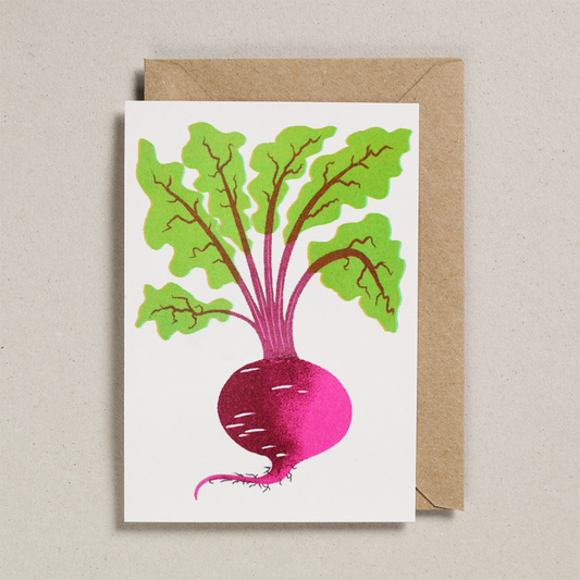 Grow Beetroot - Greeting Card