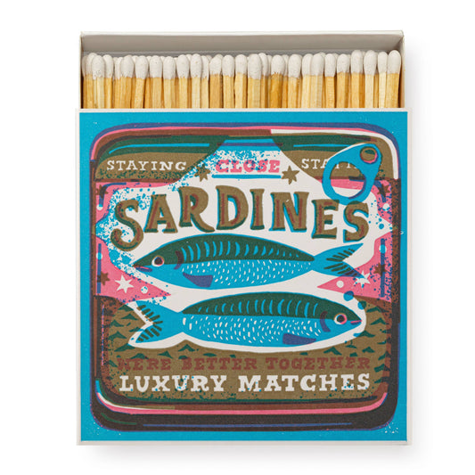 Square Matchbox - Sardines