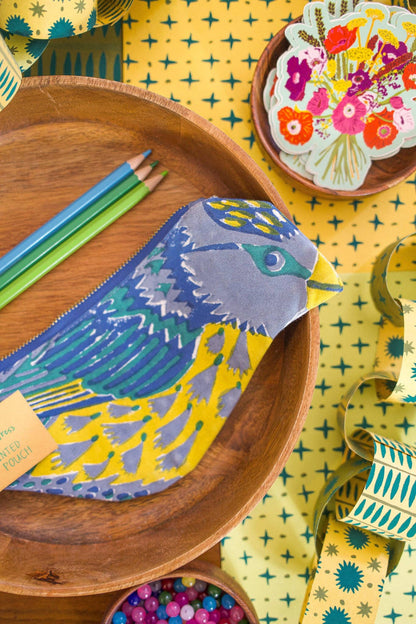Blue Tit Fabric Case