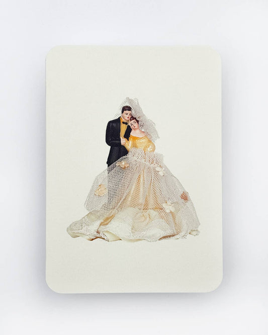 Wedding Cake Topper No.1 - Greeting Card