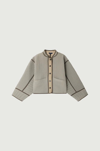 Patchouli Quilted Jacket -  Sage