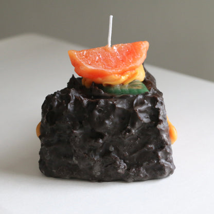 Chocolate Orange Slice Wax Candle