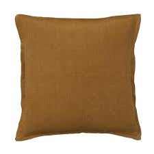 Linen Cushion Cover 50 x 50cm - Pecan
