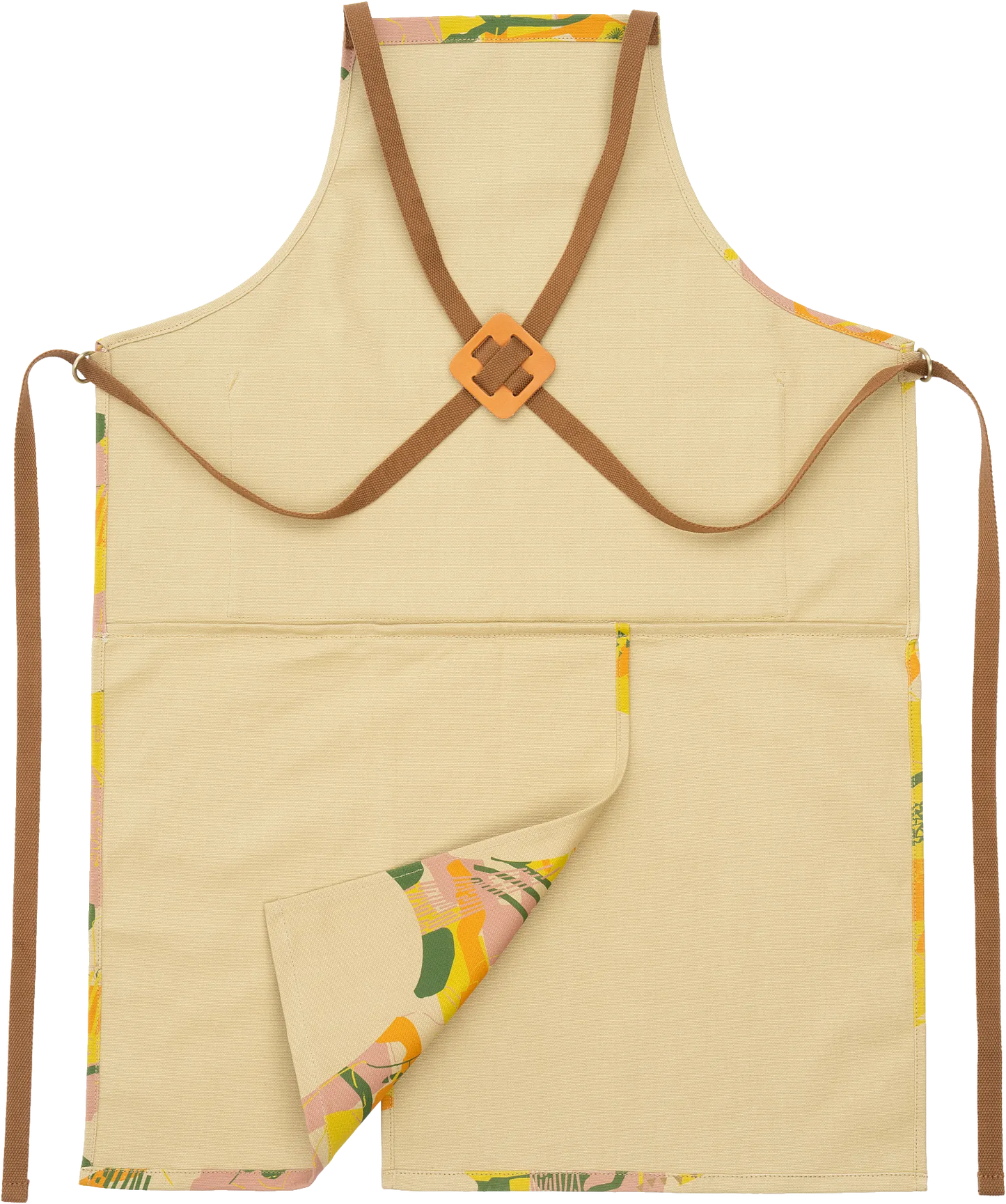 Split Front Apron - Camo