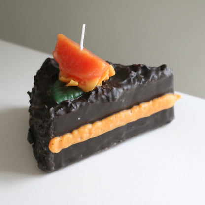 Chocolate Orange Slice Wax Candle