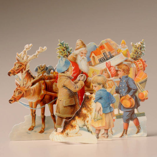 Father Christmas - 3D Greetings Card