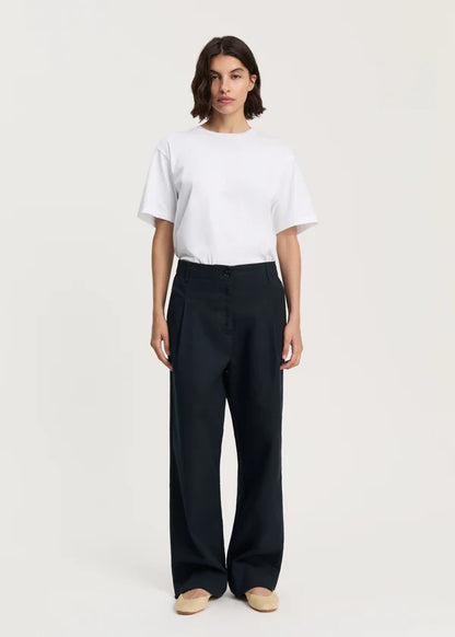 Billy Pant Zip - Black Navy