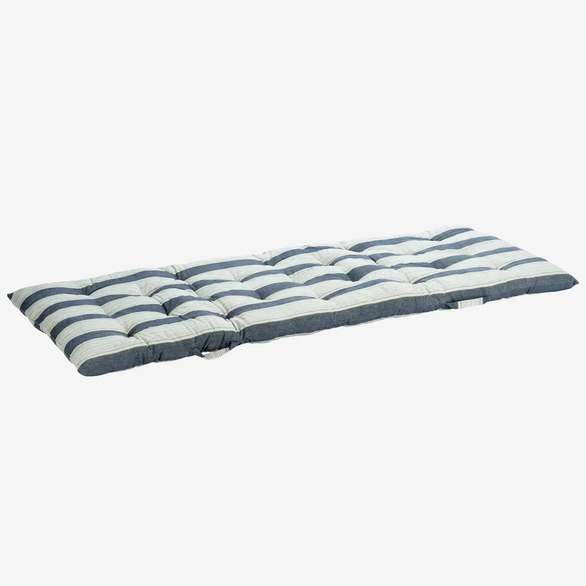 Cotton Mattress - Blue Stripe