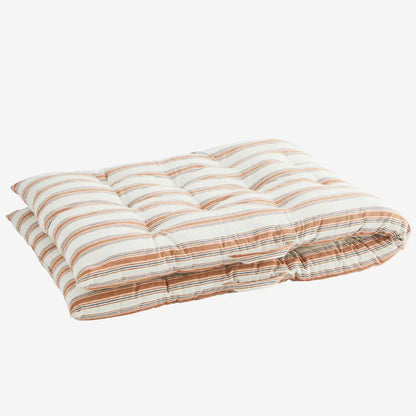 Cotton Mattress - Cinnamon Stripe