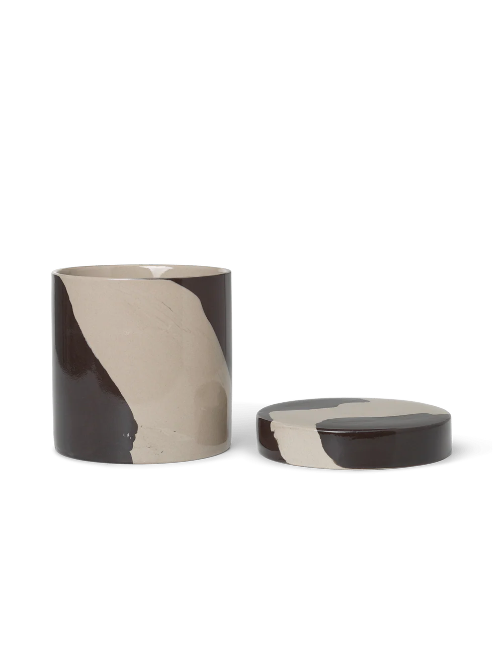 Small Inlay Container - Sand / Brown