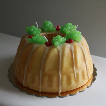 Bundt Cake Wax Candle