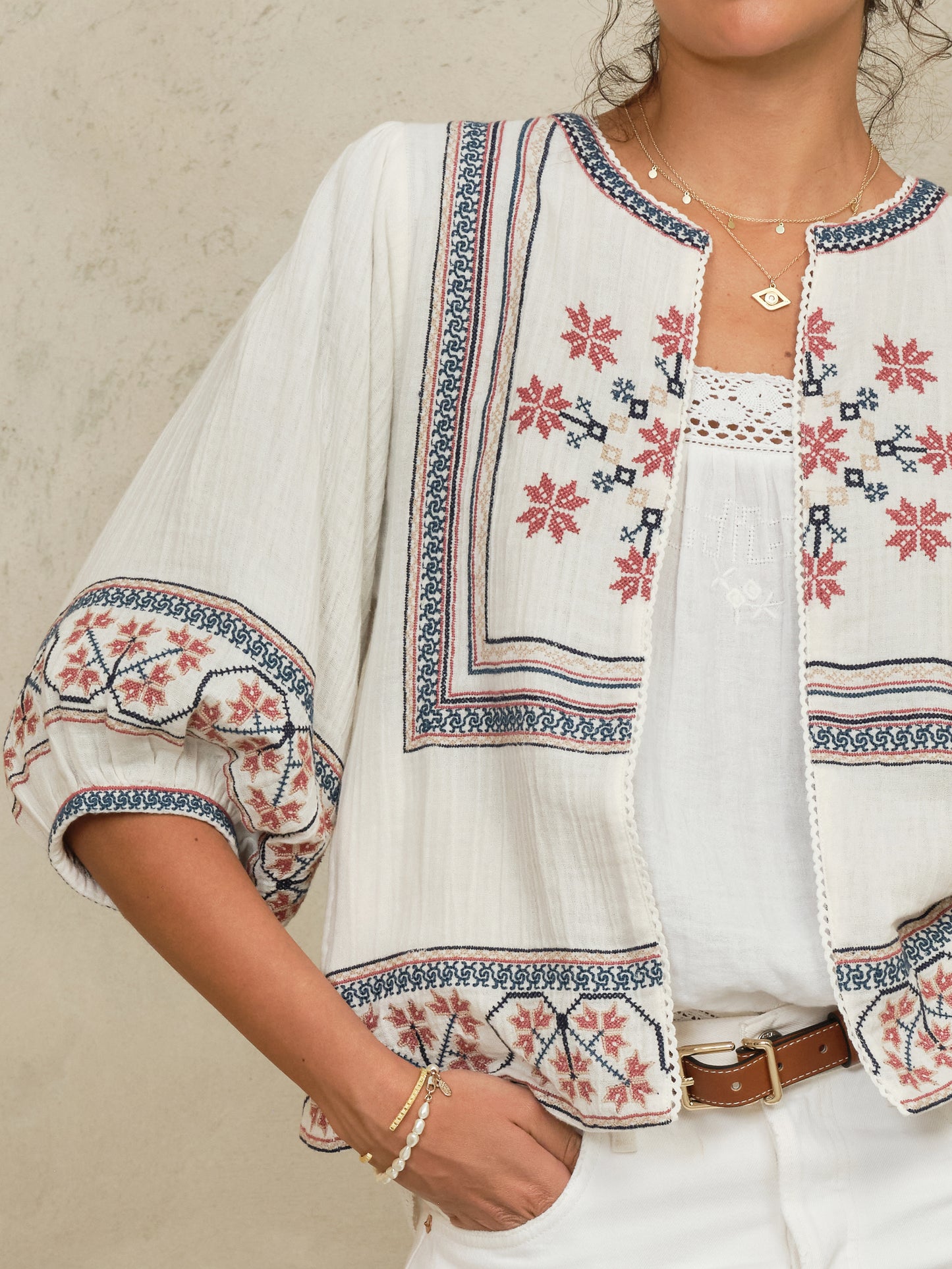 Calista Embroidered Jacket