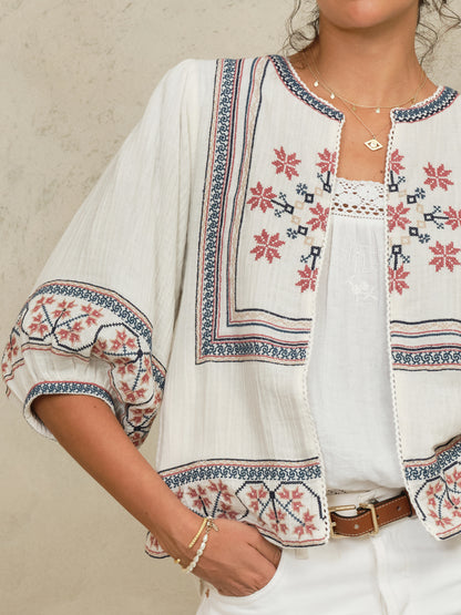 Calista Embroidered Jacket