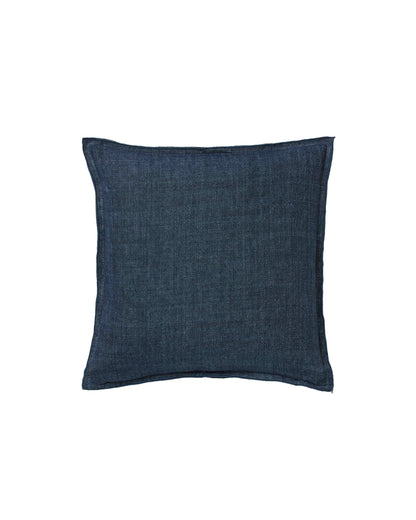 Linen Cushion Cover 50 x 50cm - Midnight