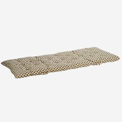 Cotton Mattress - Cream & Green Floral