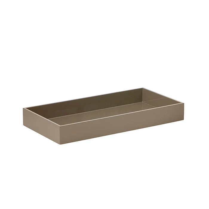 Lacquer Tray 40 x 20cm Walnut