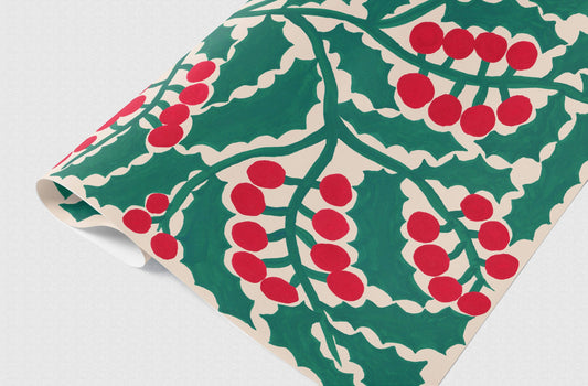 Holly - Wrapping Paper