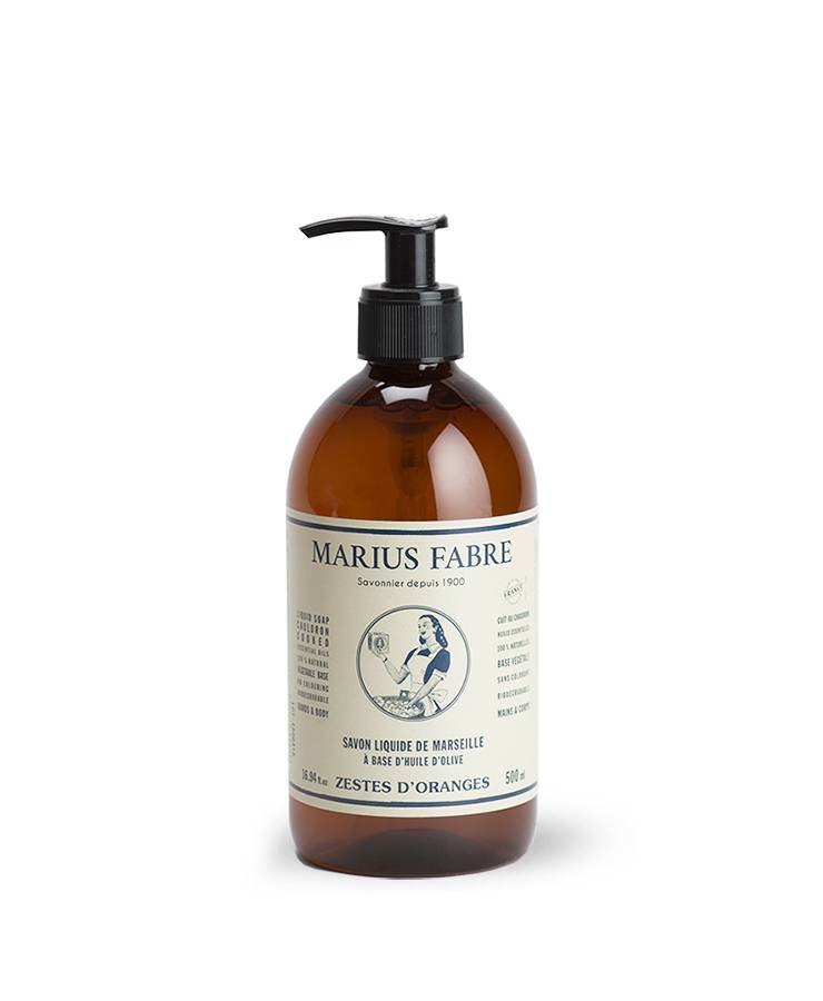 Marius Fabre Liquid Marseille Soap - Orange Zest