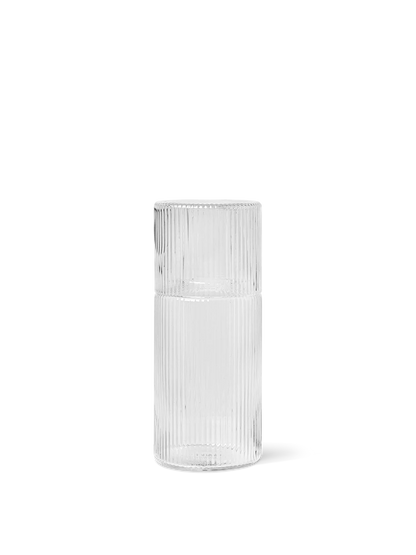 Ripple Small Carafe Set - Clear