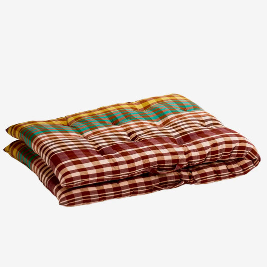 Cotton Mattress - Multi Check