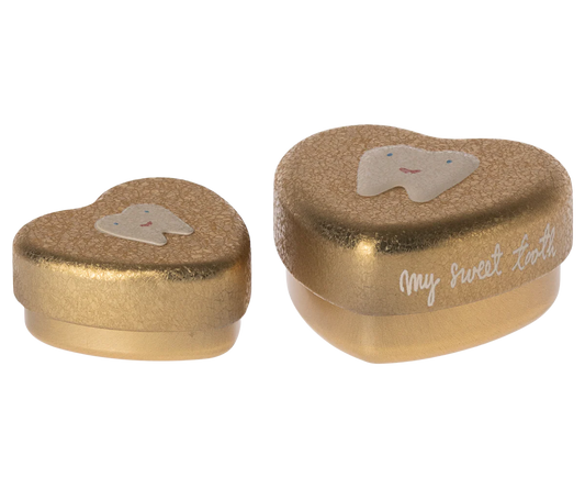 Maileg Tooth Box Set - Gold