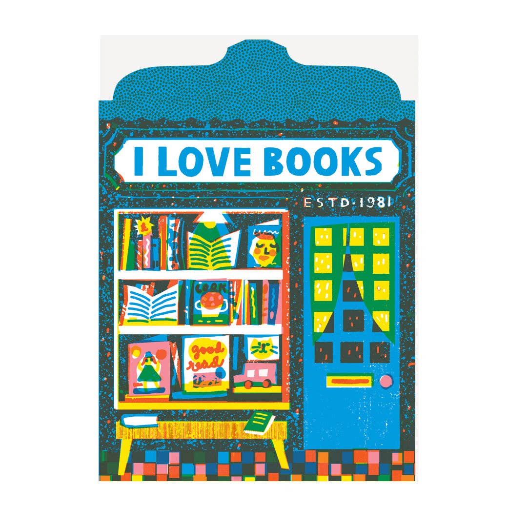 Book Shop - Greeting Card