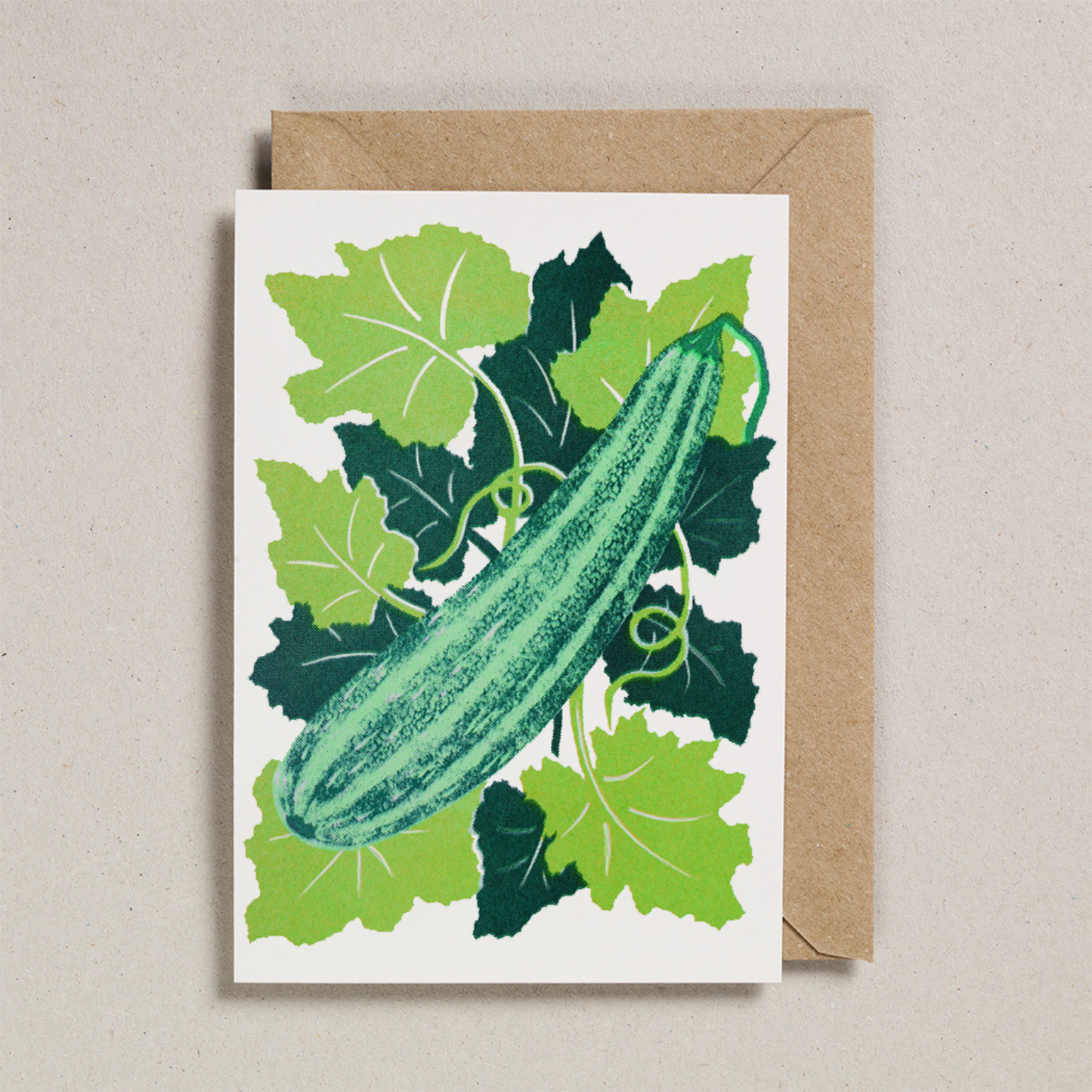 Grow Courgette - Greeting Card
