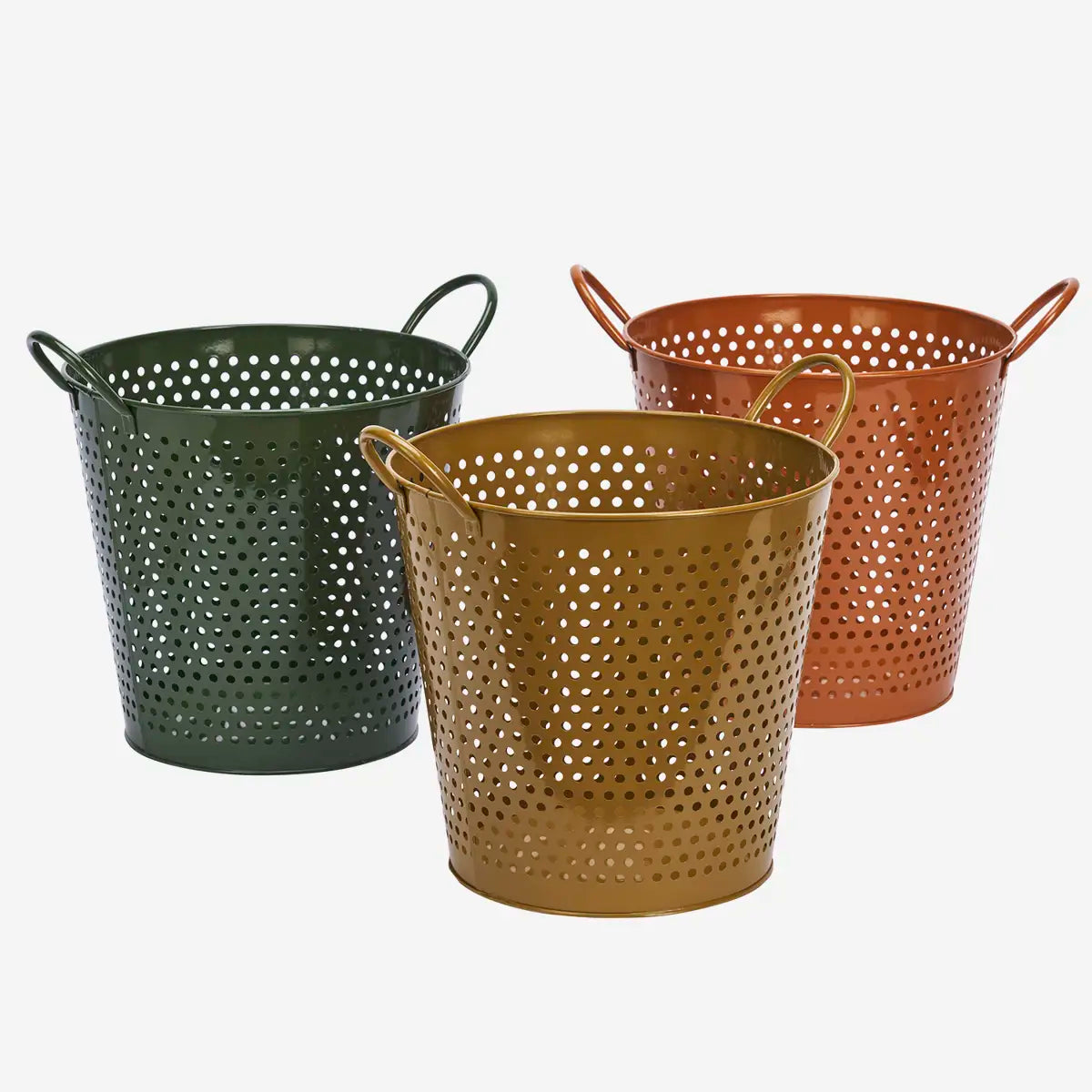 Iron Storage Bin - Rust