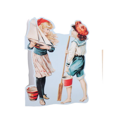 Mini Vintage Greeting Card