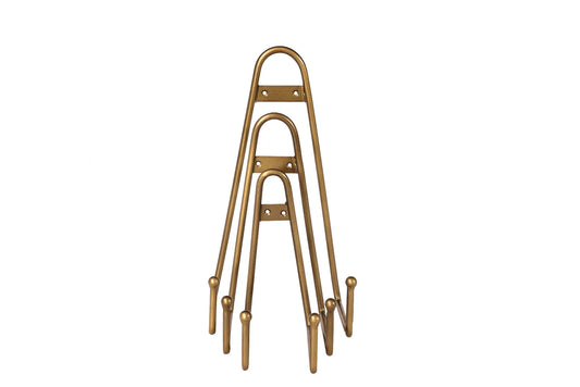 Iron Wall Hooks - Set of 3