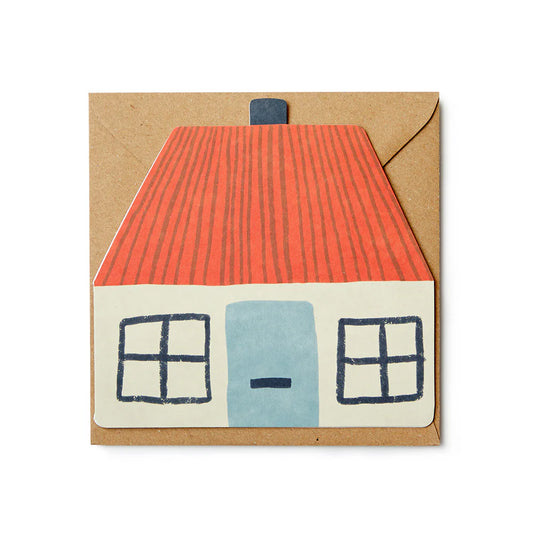 House Cut Out - Greeting Card