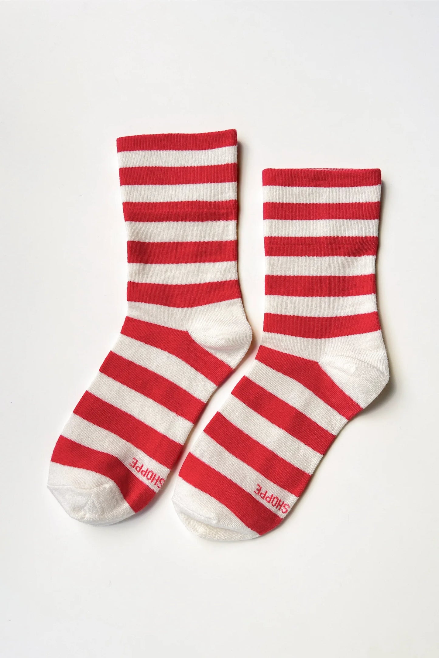 Wally Sock - Cream / Red