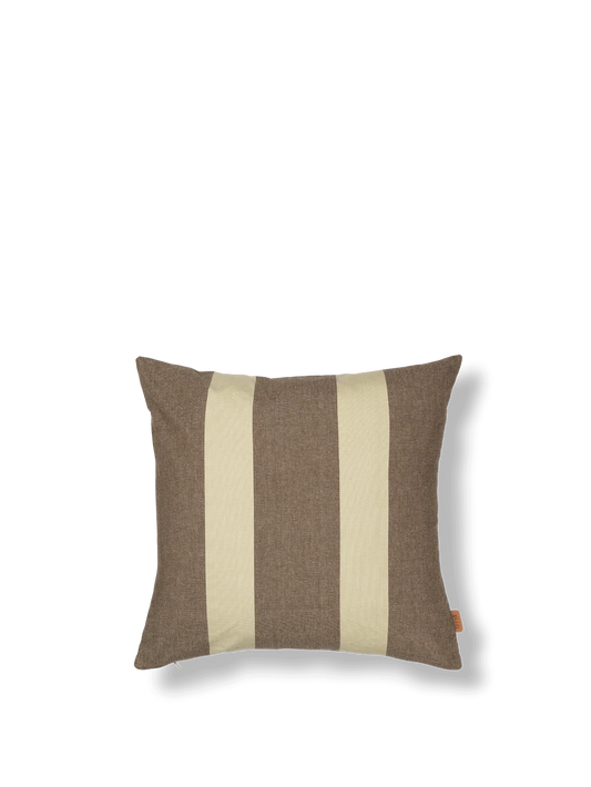 Outdoor Cushion / Brown Stripe
